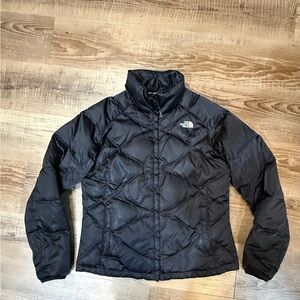 The North Face Women's Large Quilted 550 Down Puffer Jacket Full Zip